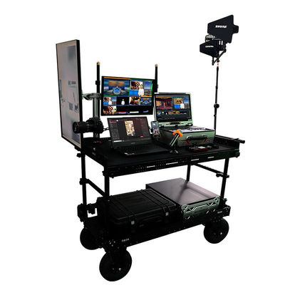 Αποθήκευση εξοπλισμού Κινηματογραφική λήψη Καροτσάκι στούντιο με απλώσιμες διαστάσεις 120*60*92cm