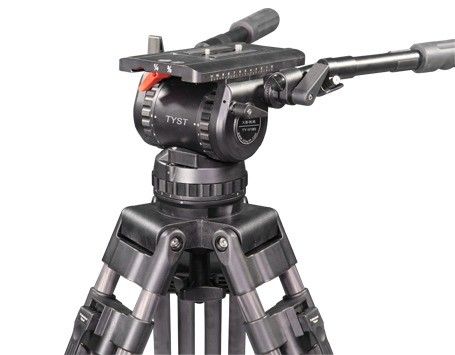 Πρότυπο μαλακό σάκο V150 TYSTVideo Επαγγελματικό τρίποδο από ανθρακονήματα για λήψη βίντεο