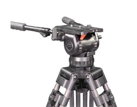 Πρότυπο μαλακό σάκο V150 TYSTVideo Επαγγελματικό τρίποδο από ανθρακονήματα για λήψη βίντεο