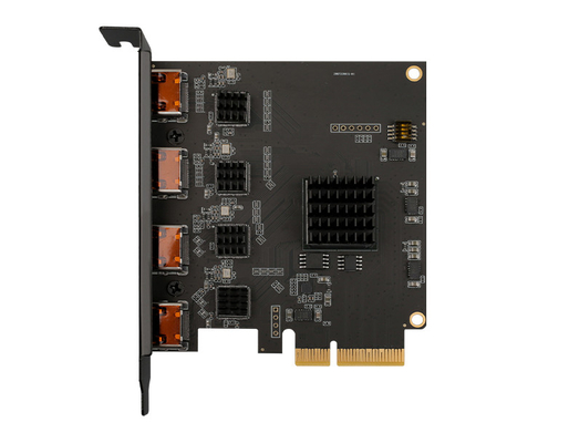 4 κανάλια HD-SDI κάρτα λήψης βίντεο για Xos X 1920x1080 Windows 10 Professional Grade