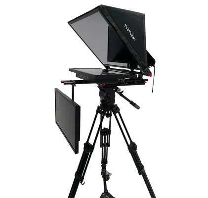 TY-24G2 Pro 24 &quot;Dual Screen Studio Teleprompter Το απόλυτο εργαλείο για την μετάδοση ειδήσεων