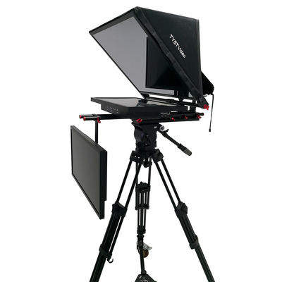 TYSTVideo Ραδιοφωνικό εξοπλισμό μετάδοσης Teleprompter με 24 ιντσών οθόνη Perfect Match