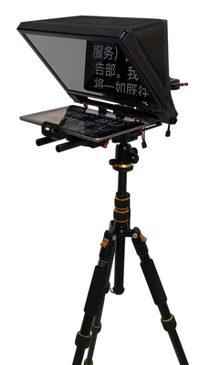 7-13 ιντσών Tablet Teleprompter Kit με TYSTVideo Highlight Coating Screen και βάρος 8 kg
