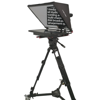 21 ιντσών Teleprompter Vidrio για μετάδοση ειδήσεων στην κάμερα Υποστηριζόμενο σύστημα τύπου Windows 7