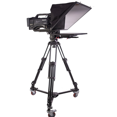 2mm γυάλινο πλαίσιο Teleprompter Kit για 24 ιντσών Broadcast Studio και 10-30 πόδια απόσταση