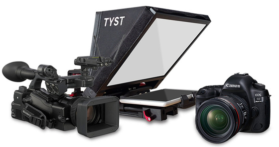 TY330 -Outlet 7-11 &quot;Ταμπλέτ DSLR Teleprompter για εσωτερικές και εξωτερικές συνεντεύξεις
