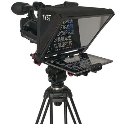 7-13 ιντσών Υποστήριξη Tablet TYSTVideo Teleprompter Kit με Εικόνα Εμφάνισης