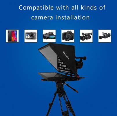 TYSTVideo Embedded Teleprompter για το Studio Room Win 7 Υποστηρίζεται 97% διαβίβαση φωτός