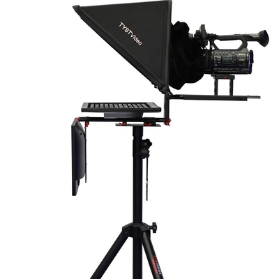 Ζωντανός αθλητισμός 20 ιντσών Teleprompter στούντιο μετάδοσης για ομιλία και συνέντευξη Τύπου