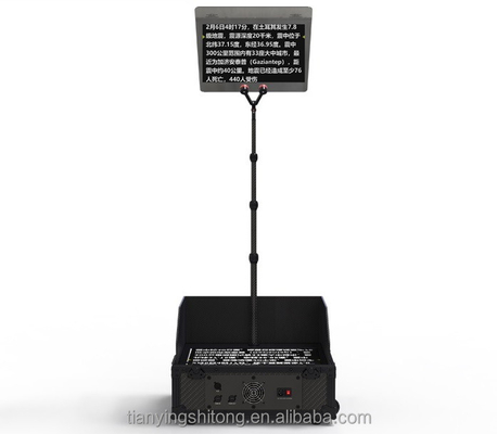 Ρυθμίσιμη κάθετη γωνία θέασης TYSTVvideo Control Teleprompter Studio