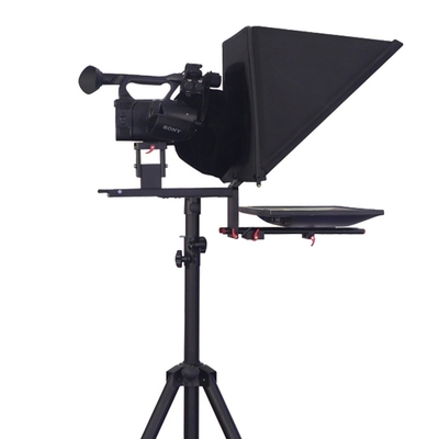 20 ιντσών βίντεο ροής ζωντανής μετάδοσης Teleprompter για 10-30 πόδια απόσταση λειτουργίας