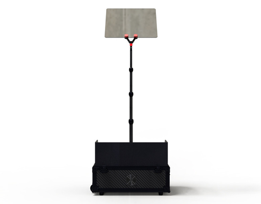 Οριζόντια οπτική γωνία 140 TYSTVvideo Control Portable Teleprompter για ζωντανή μετάδοση