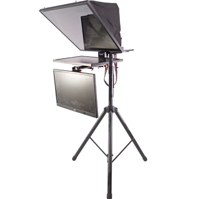 24 ιντσών Flip Teleprompter για το Monitor Studio Μεγάλη μετάδοση φωτός