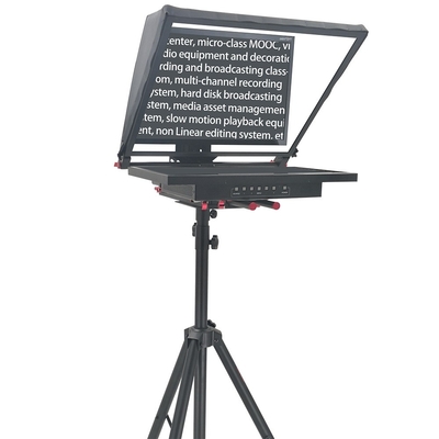 Teleprompter ζωντανής μετάδοσης με φωτεινότητα 1000 Nit και ενσωματωμένο ξενιστή
