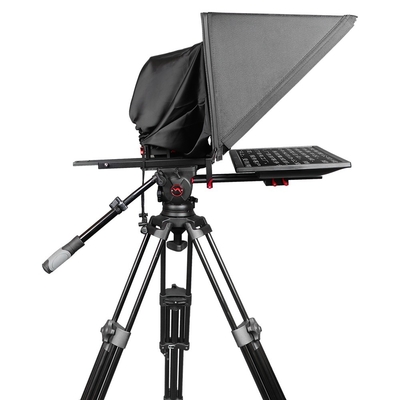 24 ιντσών Teleprompter Studio με 300 Nit φωτεινότητα και 10-30 πόδια απόσταση λειτουργίας