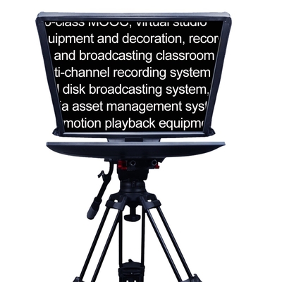 24 ιντσών Teleprompter Studio με 300 Nit φωτεινότητα και 10-30 πόδια απόσταση λειτουργίας