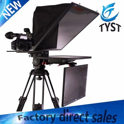 Αυτοελέγχου διπλής οθόνης 24 "Autocue Teleprompter για Στούντιο Εκπομπής OEM/ODM Υποστηριζόμενο
