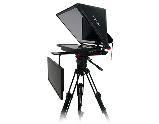 Δύο οθόνες Teleprompter για το δωμάτιο καταγραφής μετάδοσης 21 ιντσών Μεγάλη οθόνη