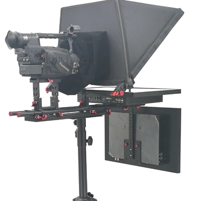 20 ιντσών Studio διπλή οθόνη Teleprompter αυτοελέγχου οθόνη και 97% διαβίβαση φωτός