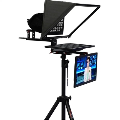 TYSTVideo Επαγγελματικό στούντιο διπλής οθόνης Teleprompter 22 ιντσών ιδιωτικό καλούπι