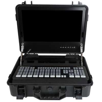 Επαγγελματική μαύρη θήκη μεταφοράς για Blackmagic ATEM Switcher φορητή και προστατευτική