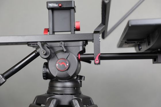 OEM/ODM Υποστηριζόμενος 22 ιντσών Teleprompter Studio για εκπομπή ομιλίας σε ζωντανή μετάδοση