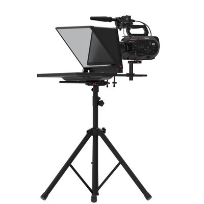 24 ιντσών Μαύρο TYSTvideo Επαγγελματική Εκπομπή Gradecast Teleprompter για ζωντανή εκπομπή
