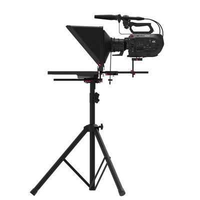 24 ιντσών Μαύρο TYSTvideo Επαγγελματική Εκπομπή Gradecast Teleprompter για ζωντανή εκπομπή