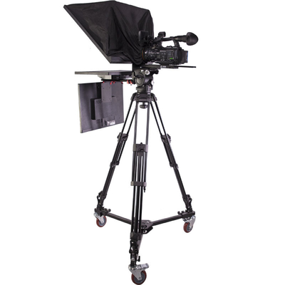 24 ιντσών Studio Dual Monitor Teleprompter για ζωντανή μετάδοση ομιλίας OEM