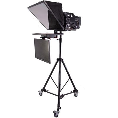 TS2200 Δύο οθόνη Teleprompter στούντιο για φορητό υπολογιστή ιδιωτικό καλούπι ζωντανή εφαρμογή αθλητισμού