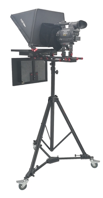 20 ιντσών διπλή οθόνη Πολιτικό Teleprompter με Teleprompter λογισμικό και τηλεχειριστή