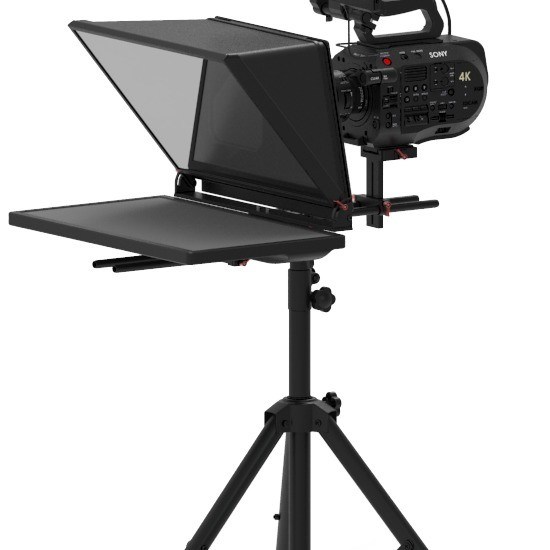 TS200 Teleprompter 20 ιντσών Single Monitor Studio Autocue με ρυθμιζόμενο καλώδιο